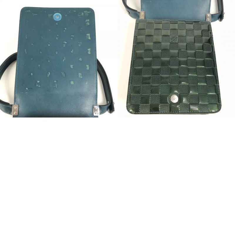 Louis Vuitton Shoulder Bag Club M92128 Petrol Blue Green