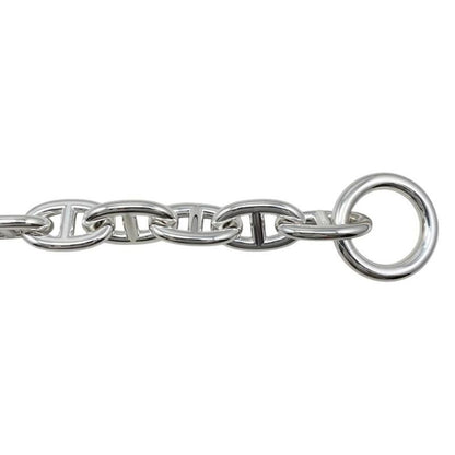 Hermes Bracelet Chaine D'ancre TGM H101995b 011 Ag925 11 Frames Silver Hermes