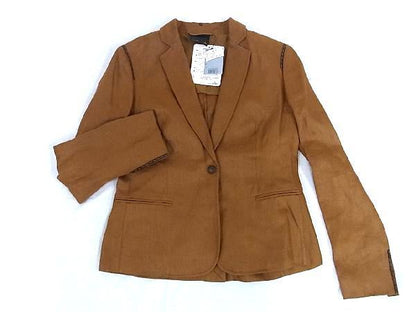 Boutique Fendi Polyamide And Cotton Jacket Size 42 Clothing Women's Brown