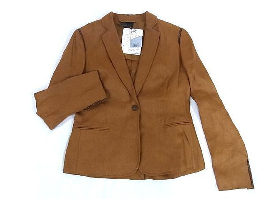 Boutique Fendi Polyamide And Cotton Jacket Size 42 Clothing Women's Brown