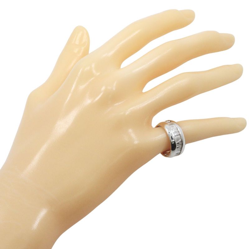 [tiffany & Co] Tiffany & Co Atlas Silver 925 Size 11.5 Ladies 8.8g Ring