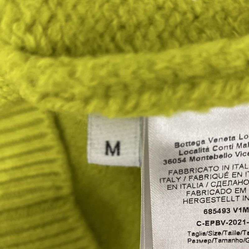 Bottega Veneta Vest Size M Women's - Yellow Green