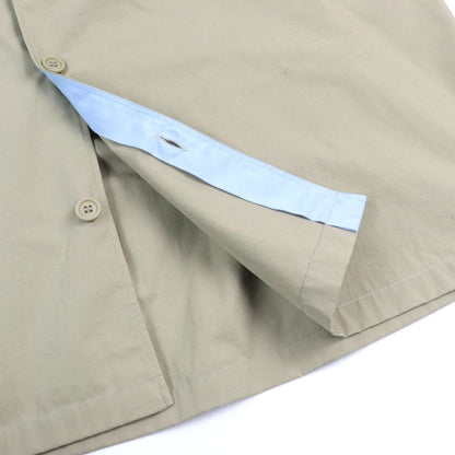 Gucci 24SS 762164 Cotton 100% Logo Embroidery Button-down Long Sleeve Shirt