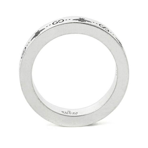 Gucci Ring GG & Bee Silver