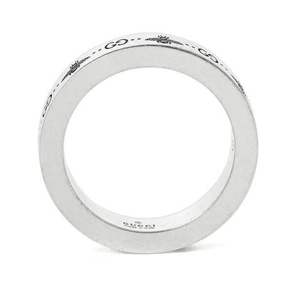 Gucci Ring GG & Bee Silver
