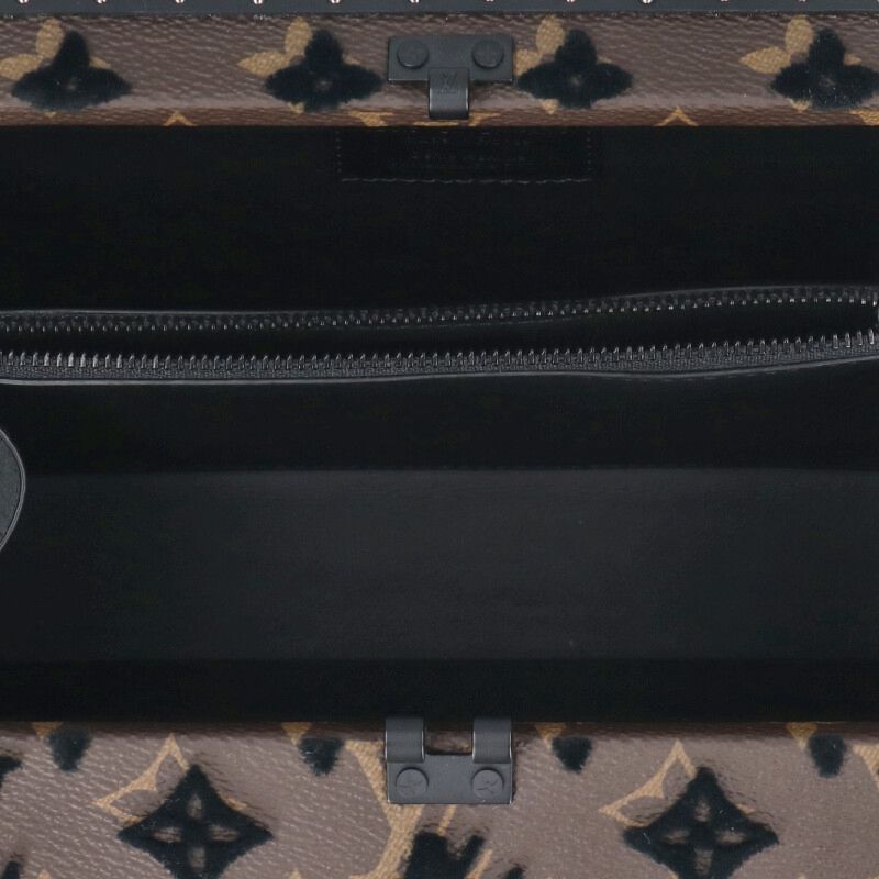 Louis Vuitton 20SS M20230 Clutch Box Monogram Tafetage Shoulder Bag Men's