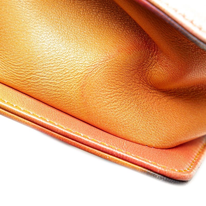 Chanel Boy Chanel Coco Mark Chain Shoulder Bag Handbag Pink Multicolor Lambskin