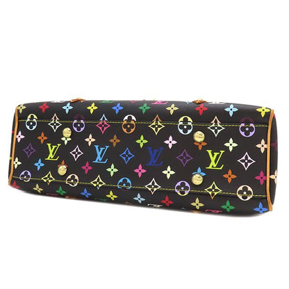 Louis Vuitton Shoulder Bag Aurelia MM Monogram Multicolor Canvas Noir Black