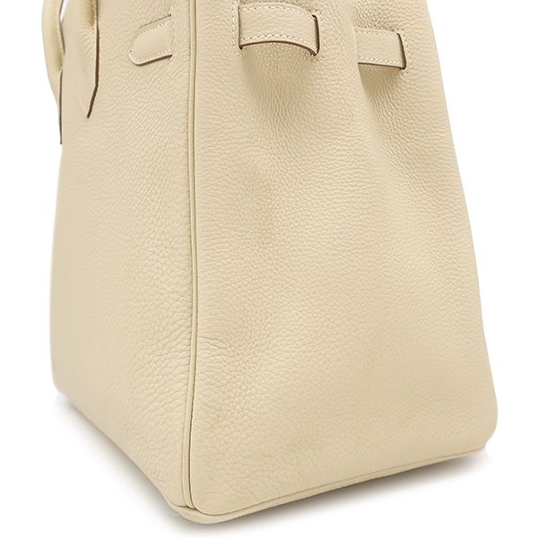 Hermes Handbag Birkin 35 Togo Purschman Silver Hardware M Marked [box