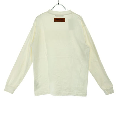 Louis Vuitton 21aw Embossed Long Sleeve T-Shirt Dt3 Hly23w White XS