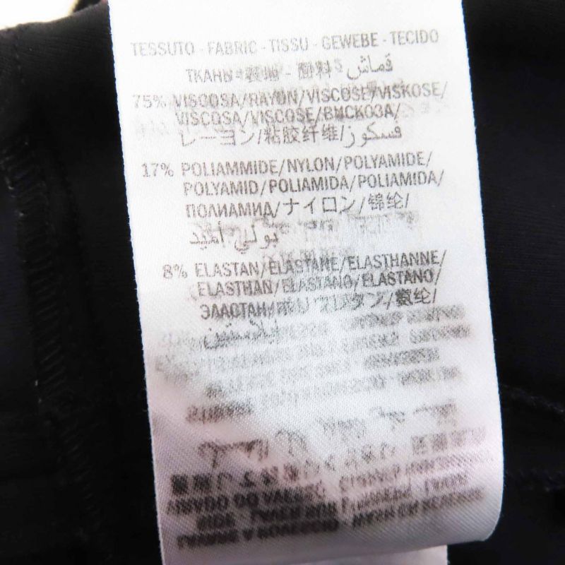 Gucci 445275 Ruffle Design With GG Pearl Buttons Ribbon Short Sleeves Dress