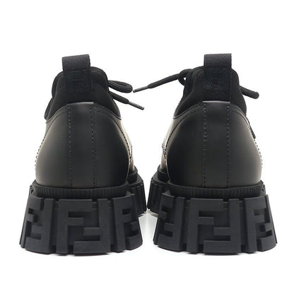 Fendi Force Lace-up Ankle Boots 7l1451 7 Black