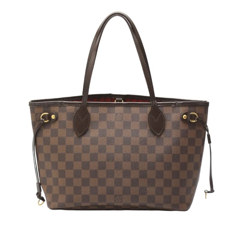 Louis Vuitton N51109 Damier Handbag Neverfull PM Handbag Louis Vuitton Brown