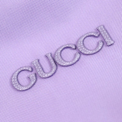 Gucci 24AW 795697 GG Nylon Logo Embroidery Reversible Hooded Padded Jacket