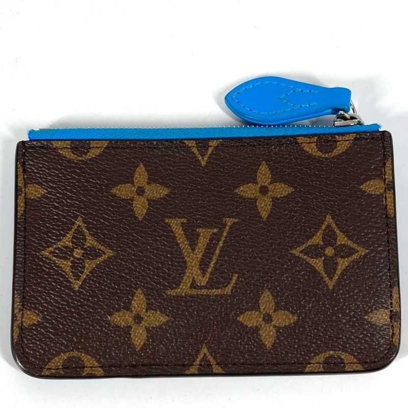 Louis Vuitton Coin Case Porte Carte Romie M12382 Monogram Canvas Blue
