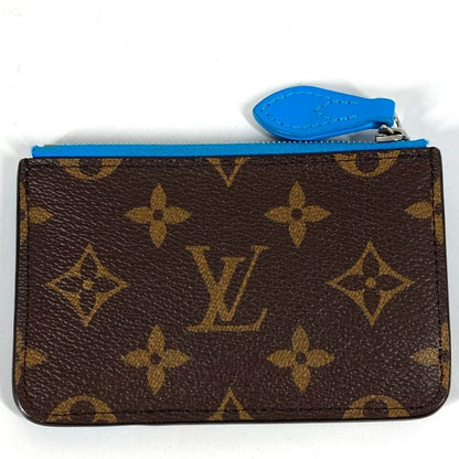 Louis Vuitton Coin Case Porte Carte Romie M12382 Monogram Canvas Blue