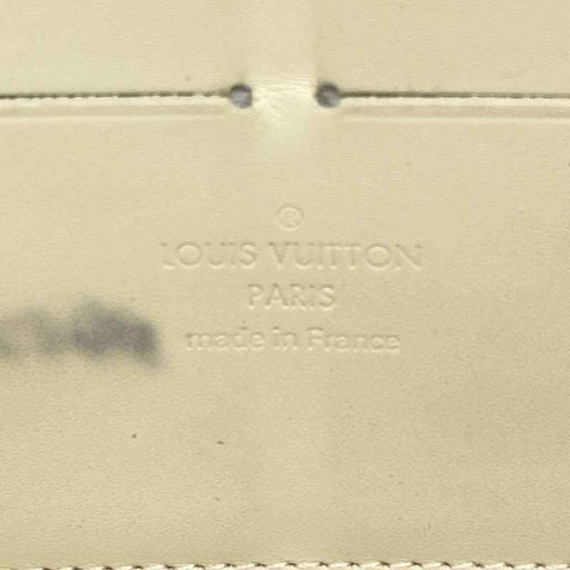 Louis Vuitton Long Wallet Vernis Zippy Wallet M91459 Bronze Colailles Ladies