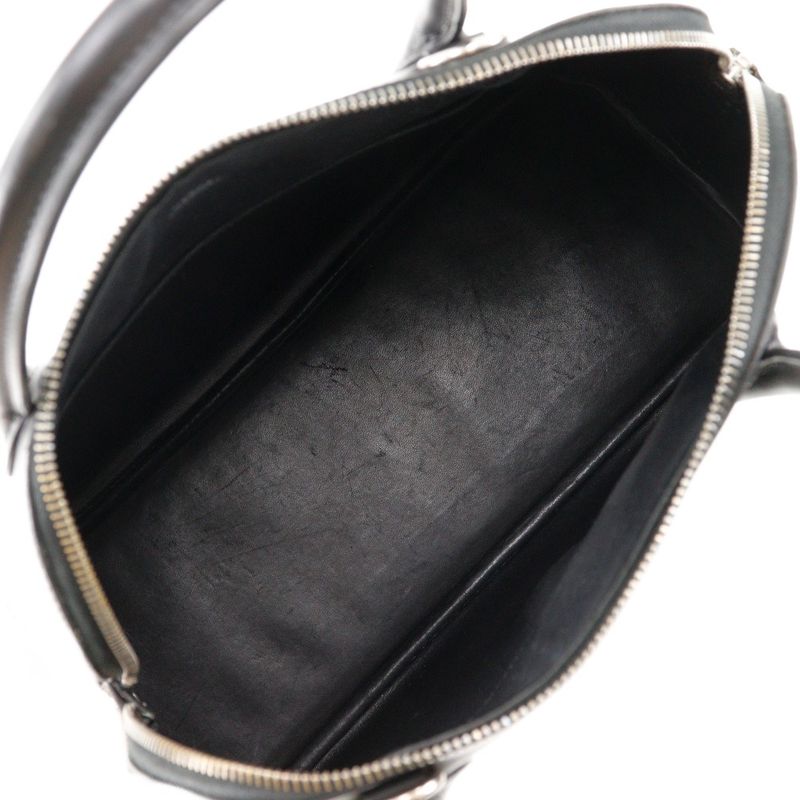 Hermes Bolide 31 Box Calf Black/silver Hardware □D Ladies Handbag