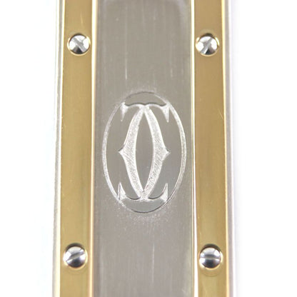 Cartier Must De Cartier Bill Clip Bill Scissors Money Clip Gold Silver Men's