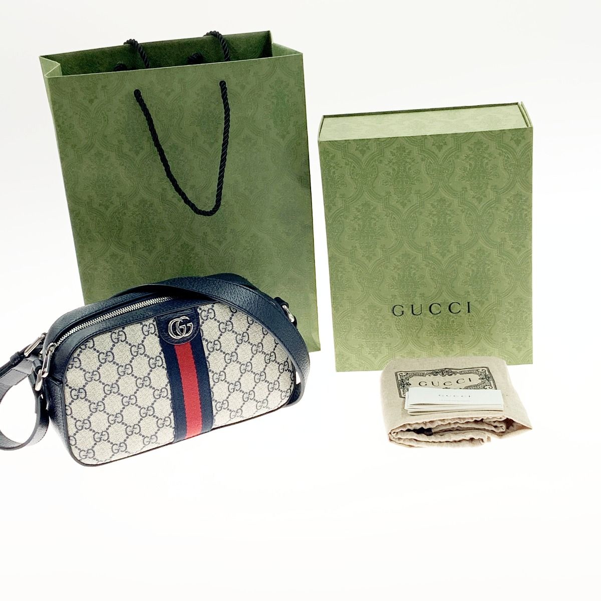 Gucci Ophidia Camera Bag Women's Shoulder Bag 681064 Black