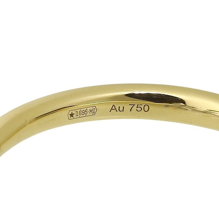 Gucci Flora GG Diamond Ring 18K Yellow Gold 750 Yellow Gold Diamond #14 Approx