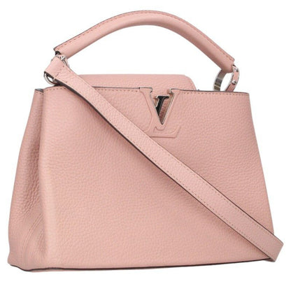 Louis Vuitton M94635 Parnacea Capucines BB Taurillon Leather Magnolia Shoulder