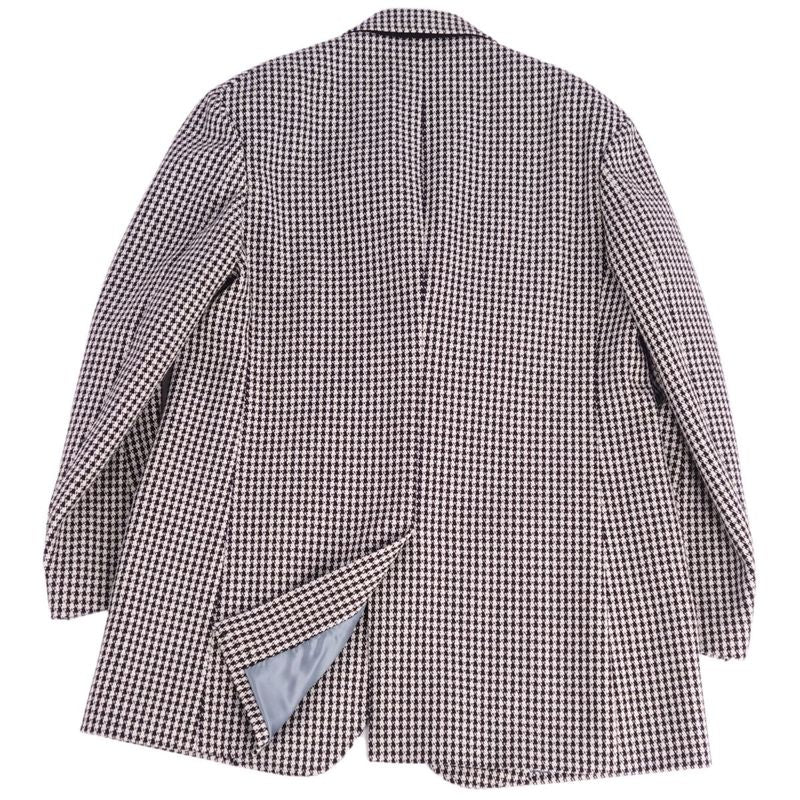 Gucci Ensemble Tailored Jacket Vest Gilet Checked Wool Outerwear Men's 48 (M