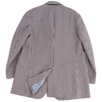 Gucci Ensemble Tailored Jacket Vest Gilet Checked Wool Outerwear Men's 48 (M