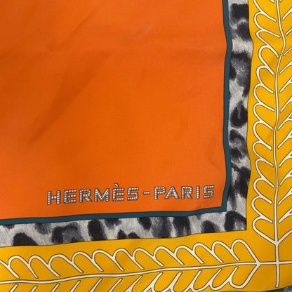Hermes Carre 90 Silk Scarf Selle D'officier En Grande Tenue Officer's Saddle