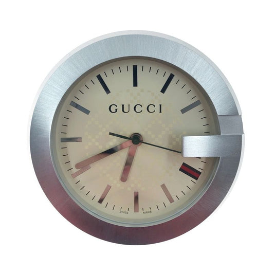 00 Gucci G-Mark Table Clock Yc210005 Brown