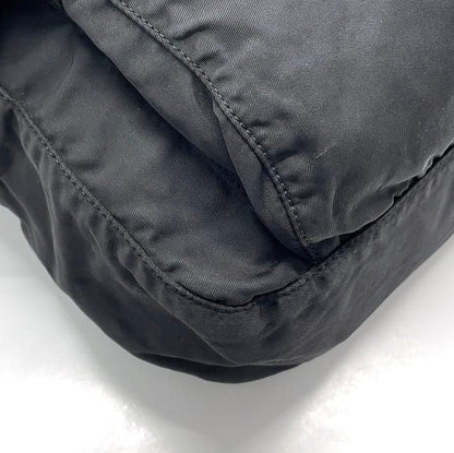 Prada Shoulder Bag Black NERO Tessuto Bt8994