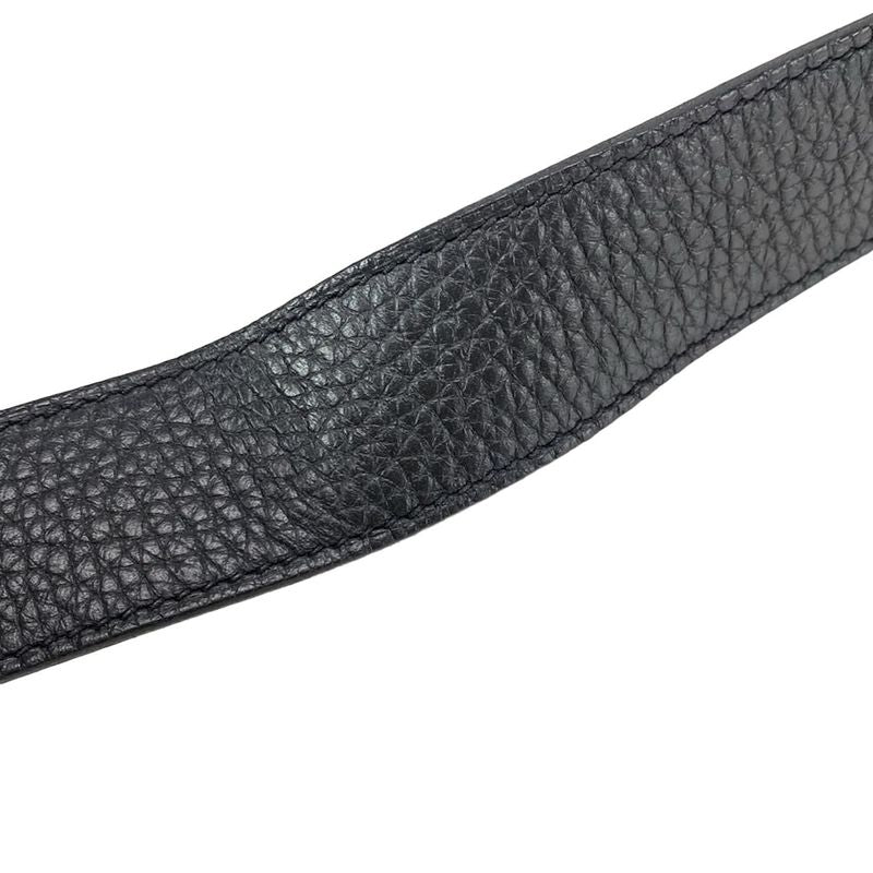 Hermes Shoulder Bag Lindy 30 Black Silver Hardware