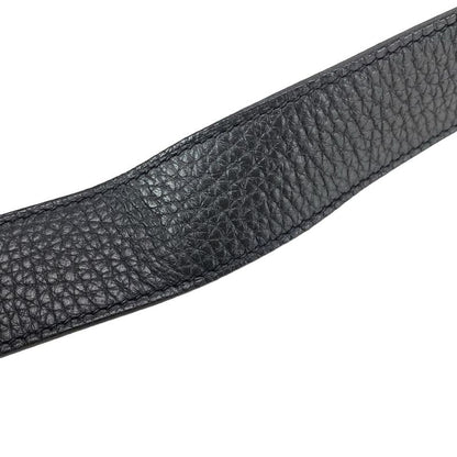 Hermes Shoulder Bag Lindy 30 Black Silver Hardware