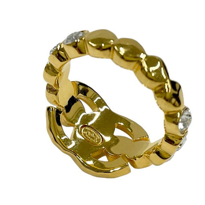 Chanel Ring Coco Mark Rhinestone
