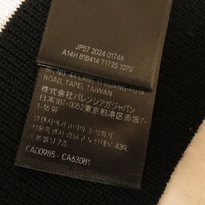 Balenciaga Knit Cropped High Neck