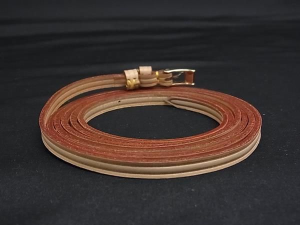 Louis Vuitton Shoulder Strap For Waist Pouch Ladies Brown Fh8725