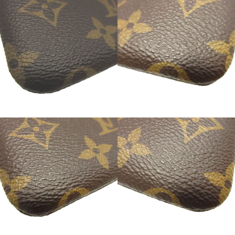 Louis Vuitton Monogram Pochette Cles M62650 2025 Brown Coin Case Wallet 0460