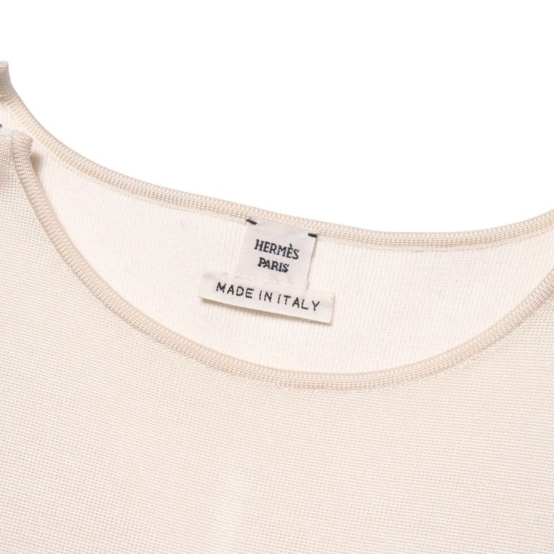 Hermes Dress Size 36 Gaultier Period Sleeveless Jersey Line Midi 20250822 Ra5889