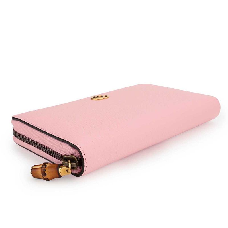 Gucci Long Wallet GG Marmont Pink