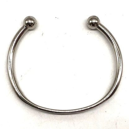 Louis Vuitton Jonk Monogram Bangle M64839 Bracelet Accessory Ladies Silver Used