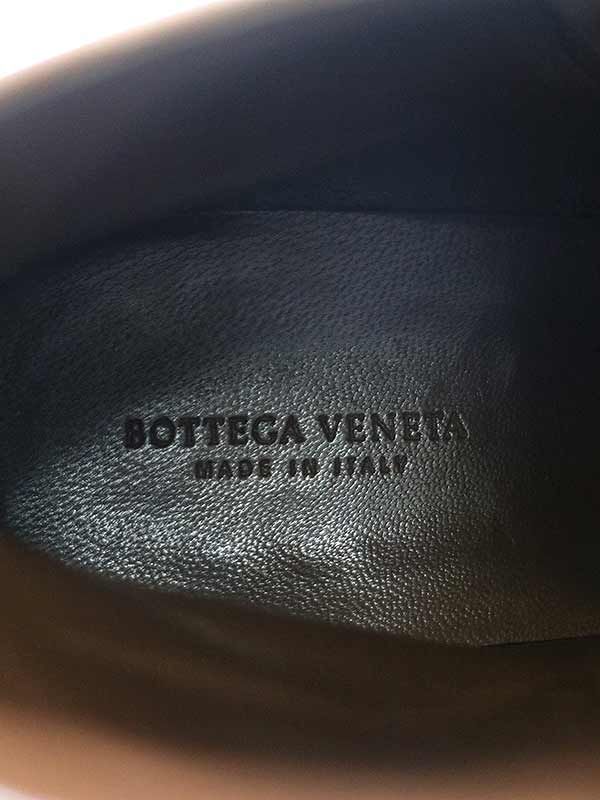 Bottega Veneta Jodhpurs Leather Heeled Boots Brown 40