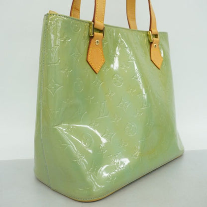 Louis Vuitton Tote Bag Vernis Houston M91005 Baby Blue Women's