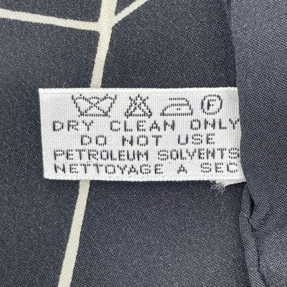 Chanel Matelasse Bag Motif Scarf Silk Brown