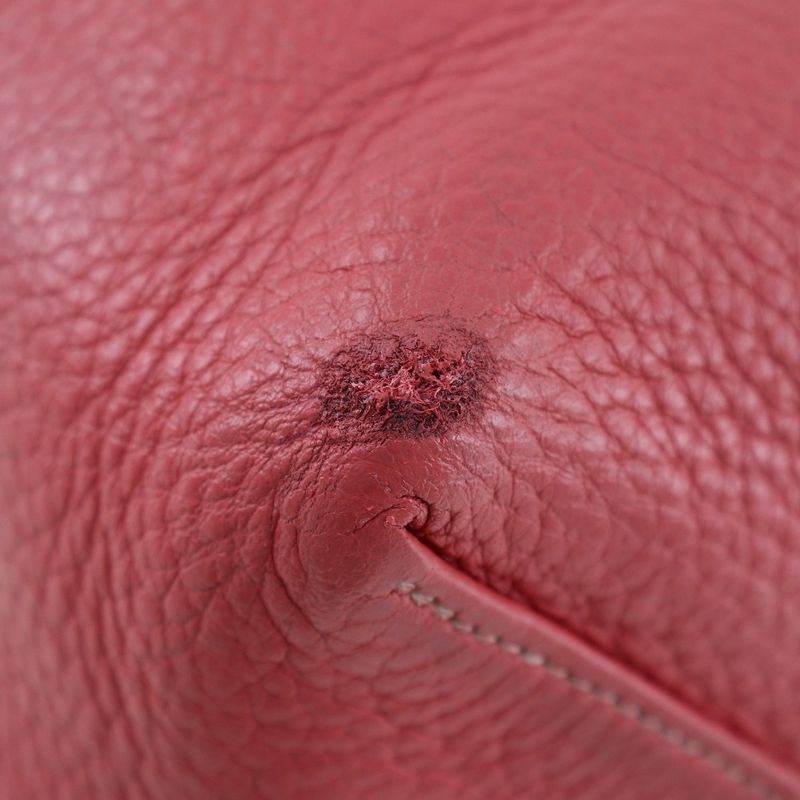 Hermes Double Sens 45 Reversible Taurillon Clemence Bougainvillea Women's Tote