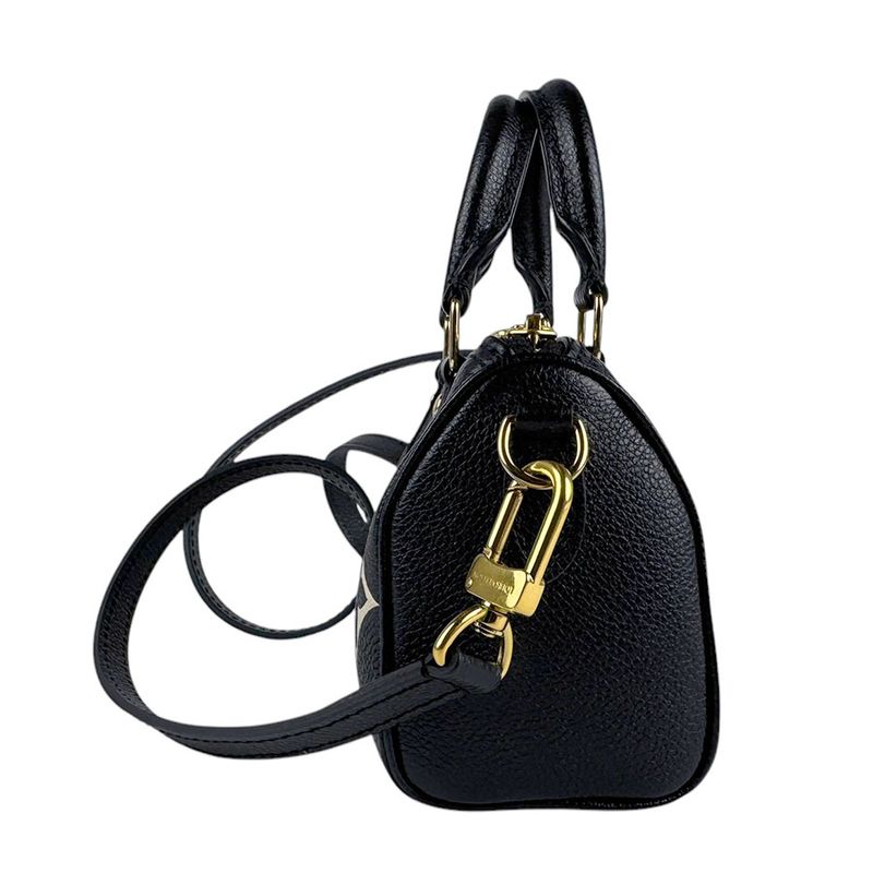 Louis Vuitton Crossbody Shoulder Bag Monogram Empreinte Bicolor Nano Speedy