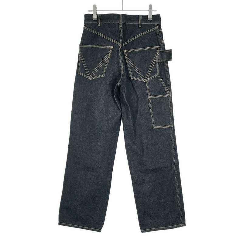 Bottega Veneta 20ss Denim Painter Pants 618452 Vf4o0 Navy 34