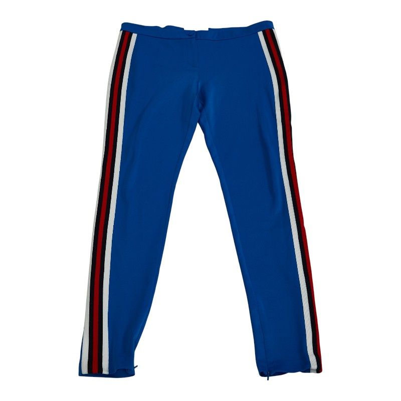 Gucci Webline Pants Sideline Size: XL 467527 Blue Multicolor Polyester Cotton