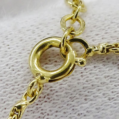 Dior Necklace Women's Brand CD Logo GP Gold Accessories