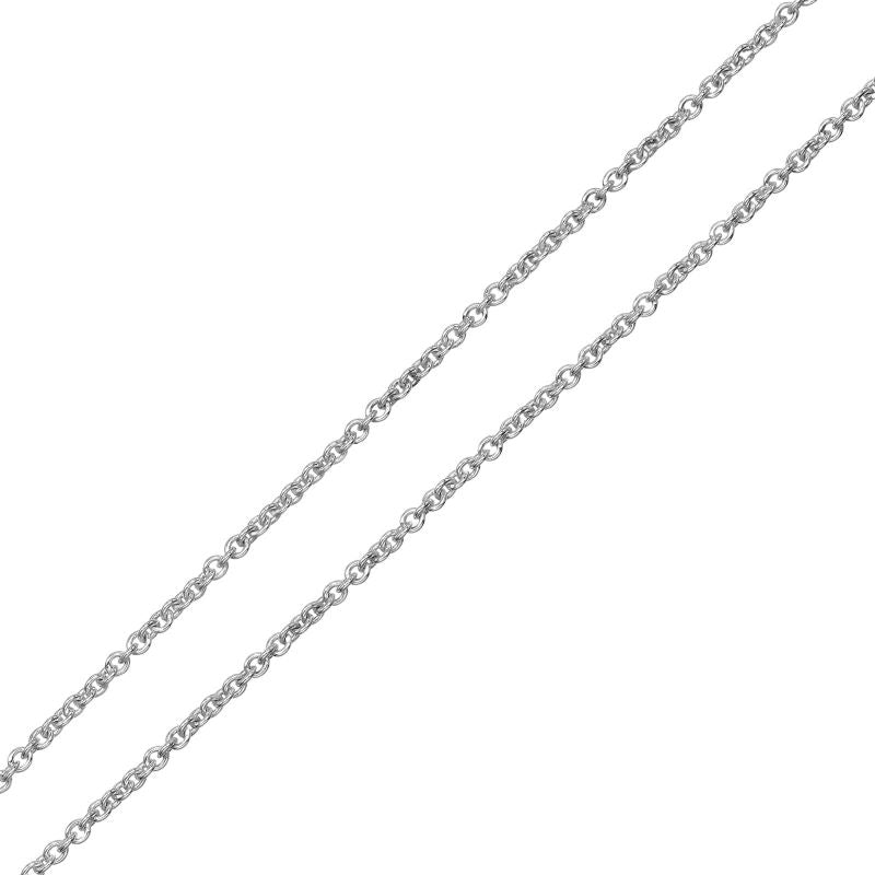 Tiffany & Co Atlas Cube 925 Silver Ladies 7.18g Necklace