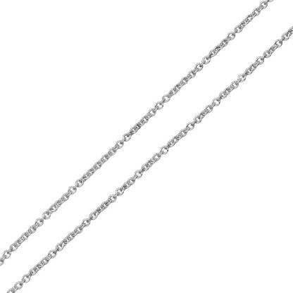 Tiffany & Co Atlas Cube 925 Silver Ladies 7.18g Necklace